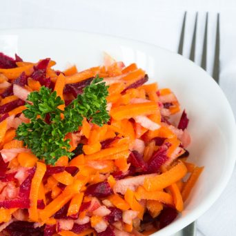 apple beet carrot slaw