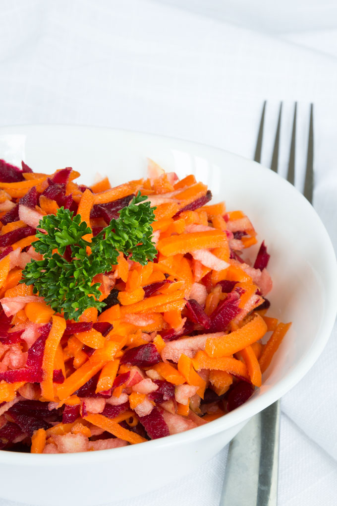 apple beet carrot slaw