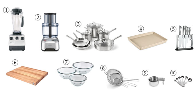 kitchen tools for Caesar salad