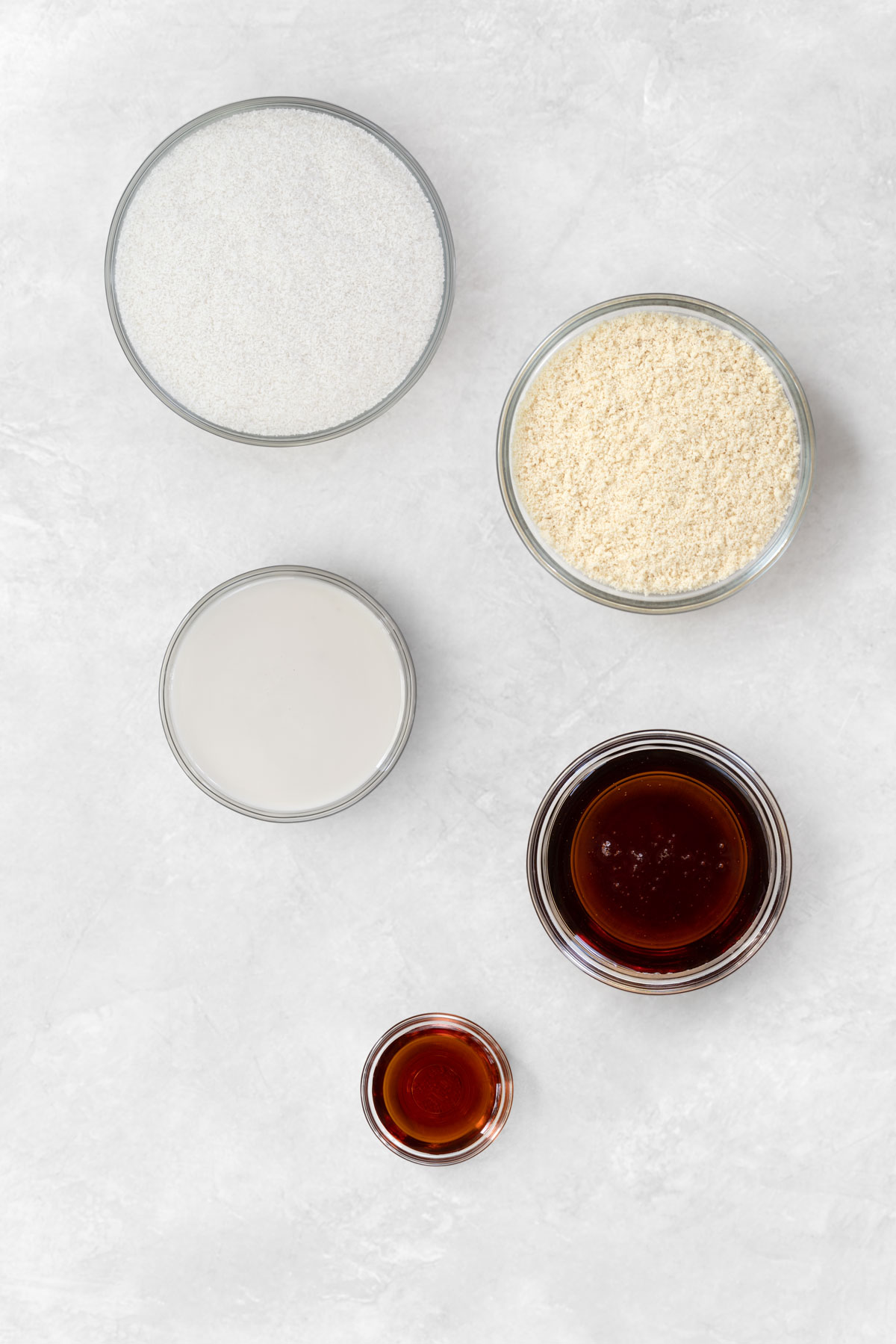 ingredients for coconut macaroons