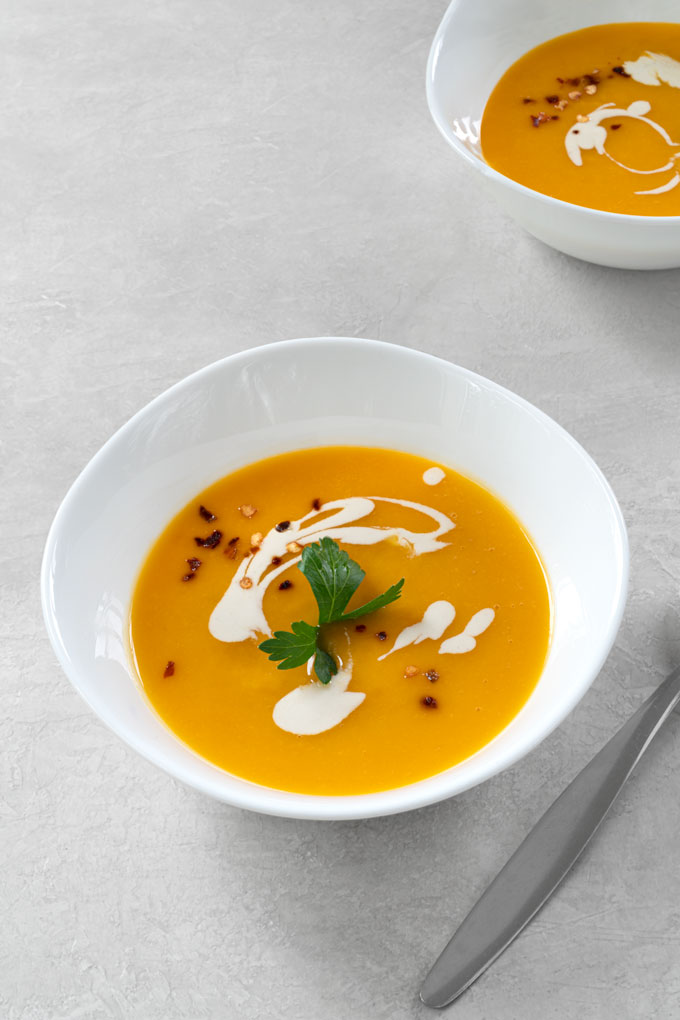 roasted butternut squash soup