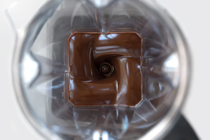 tempering chocolate - the food processor method