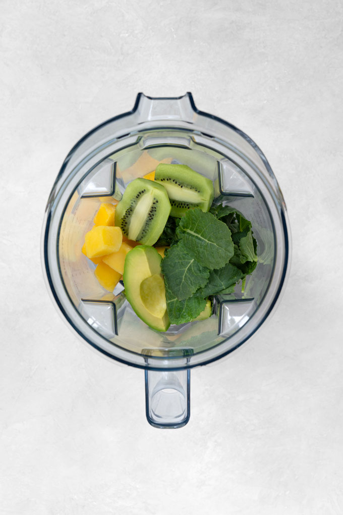 how to make kale kiwi smoothie