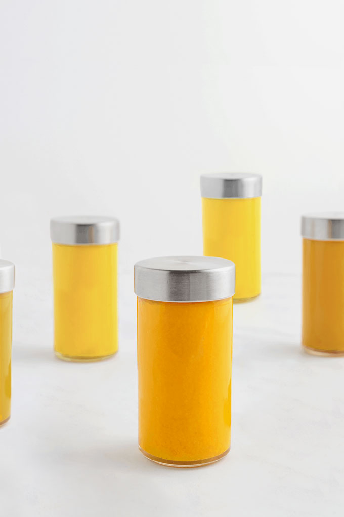 ginger lemon shots