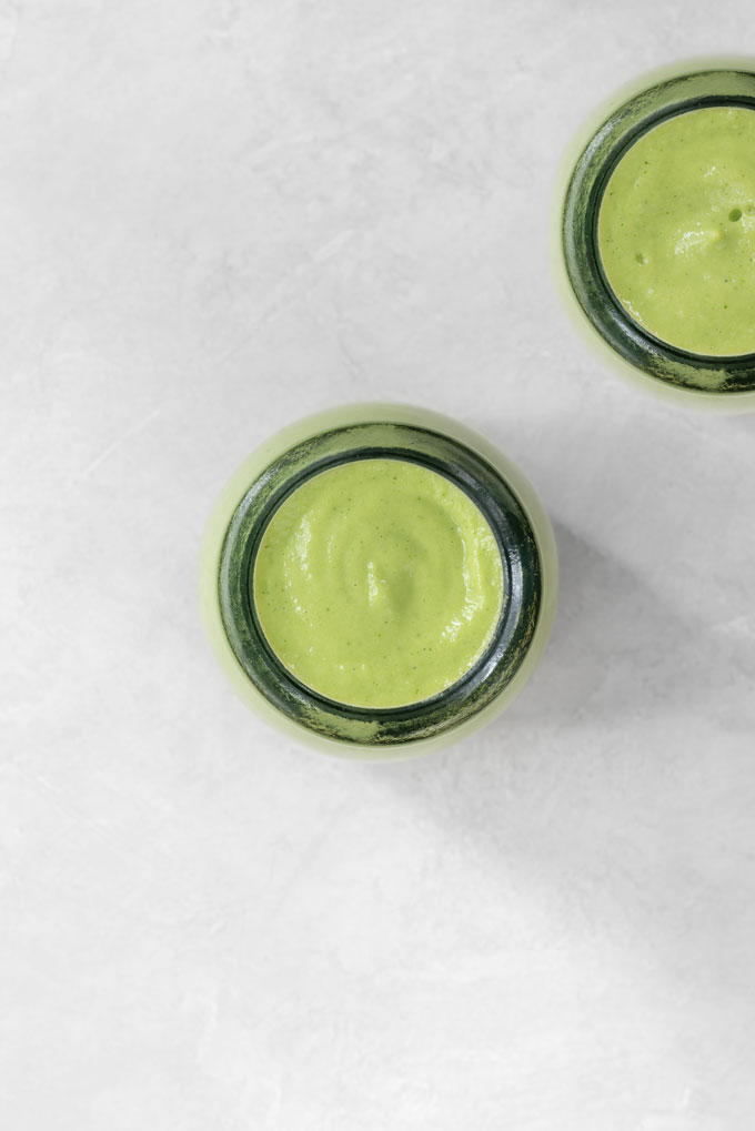 zucchini pear smoothie