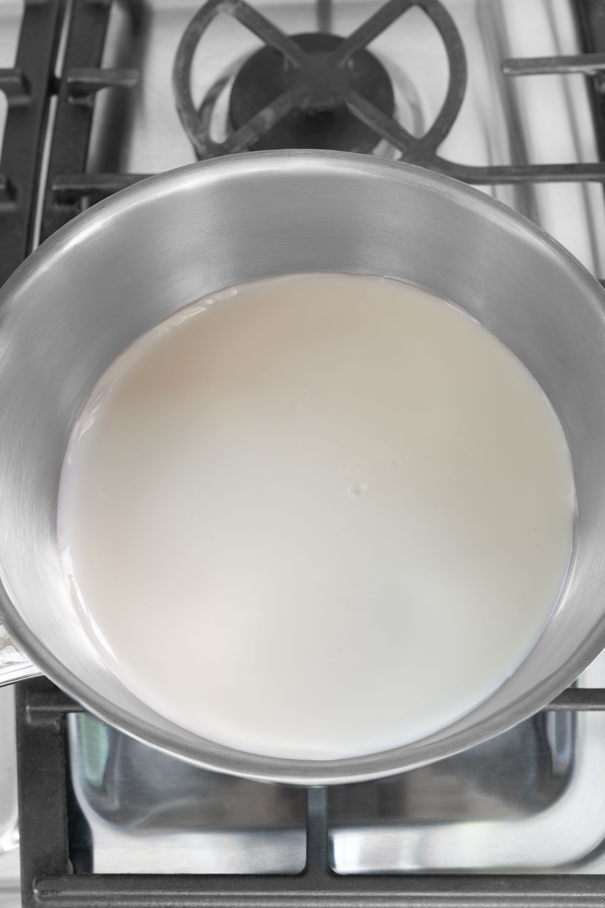 melted chocolate in a saucepan