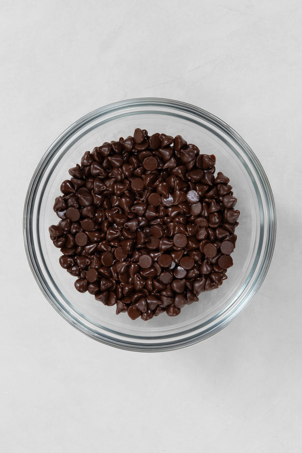 melting chocolate in a microwave